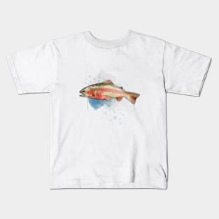 Rainbow Trout Kids T-Shirt